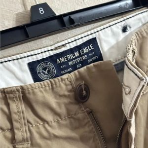 American Eagle Mens Size 28x30 Straight Tan Khaki Pants
